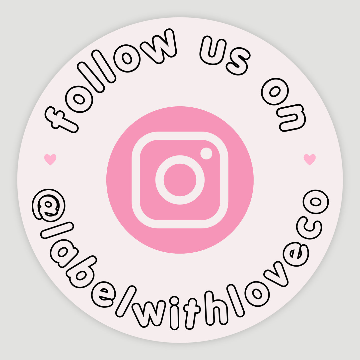 'Follow Us' Instagram Stickers