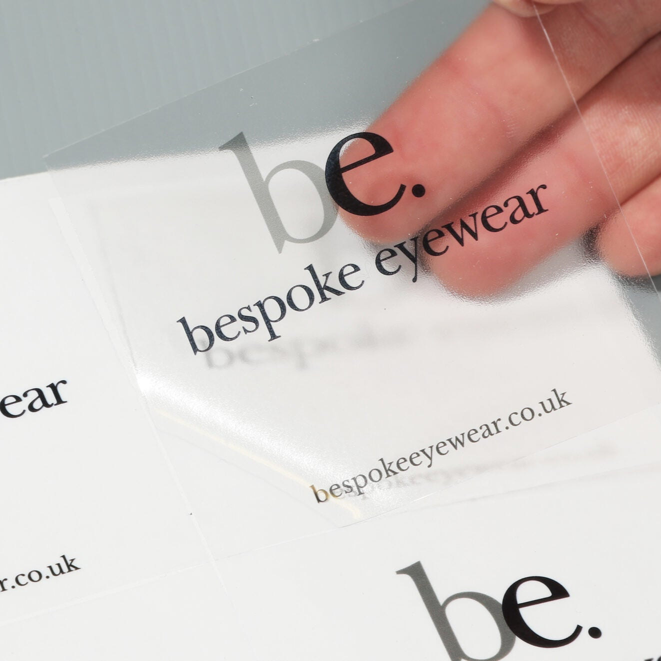 Clear Labels – Waterproof Vinyl