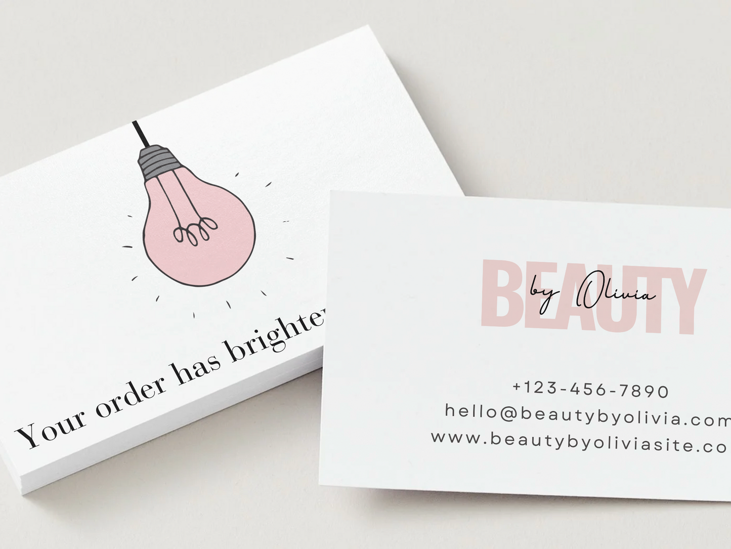 'Brightened My Day’ Thank You Cards