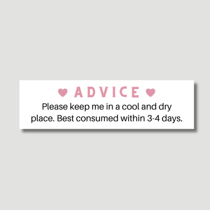 Advice/Allergy Stickers