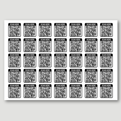 QR Code Stickers