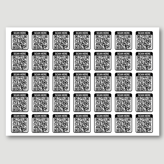 QR Code Stickers