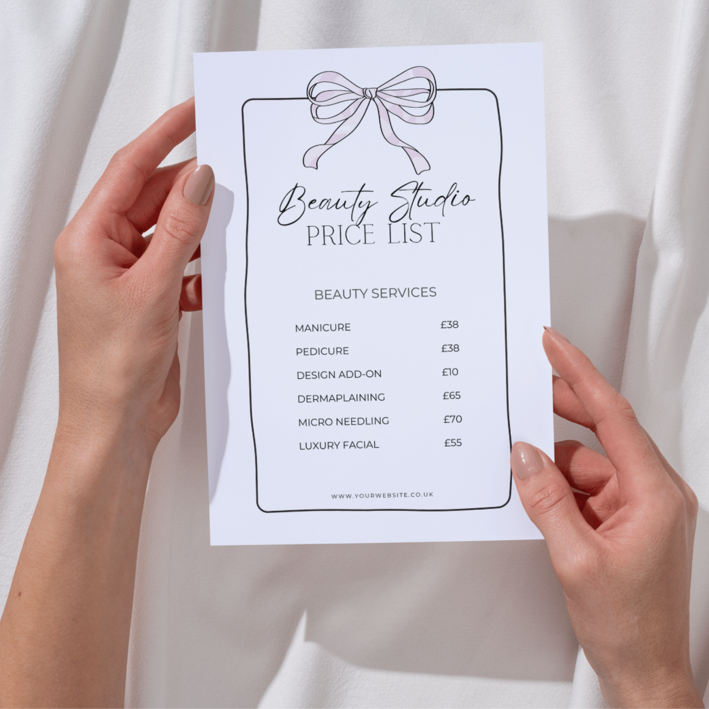 Simple Bow Price List