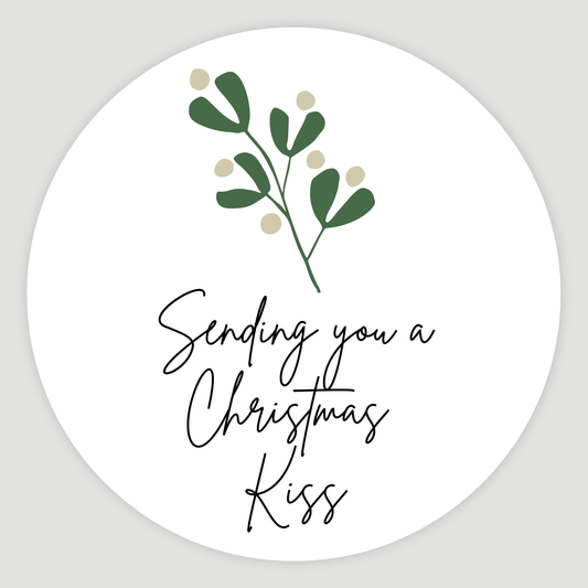 Christmas Kiss Stickers