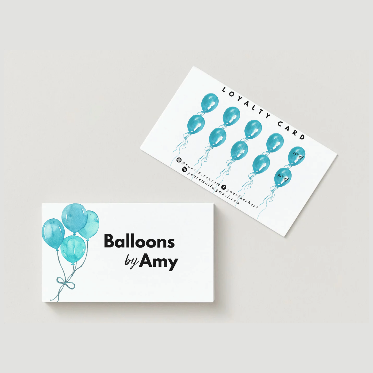 Balloon Loyalty Cards