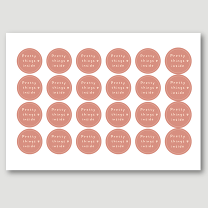Pretty Things Inside Sticker