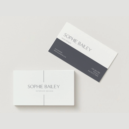 Colour Block Business Cards