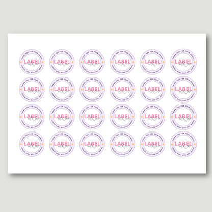 Thank You For Your Order 'Logo Stickers'