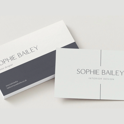 Colour Block Business Cards