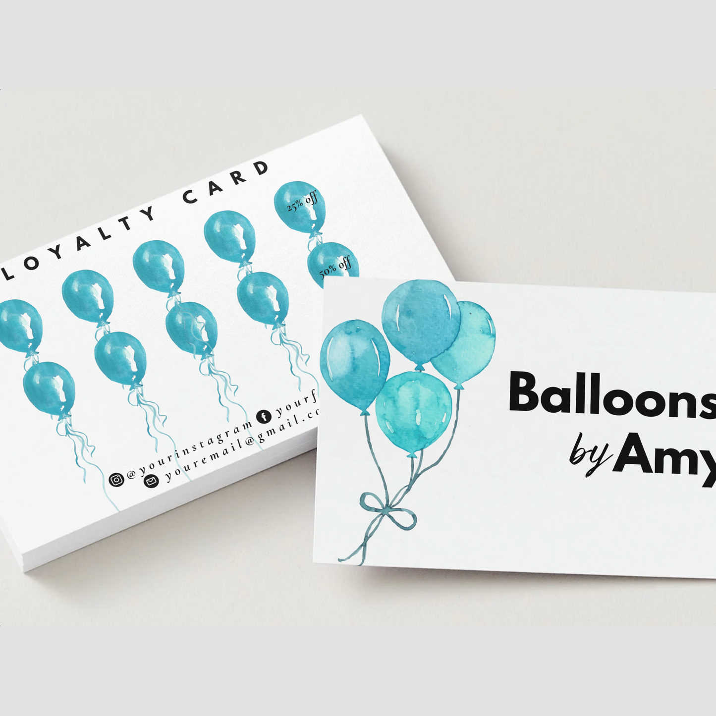 Balloon Loyalty Cards