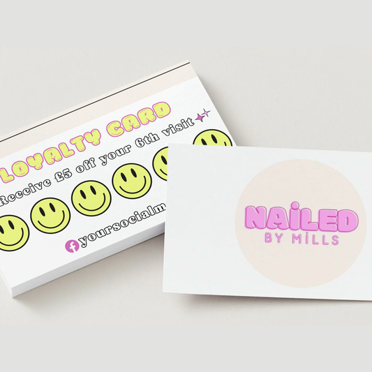 Smiley Face Loyalty Cards