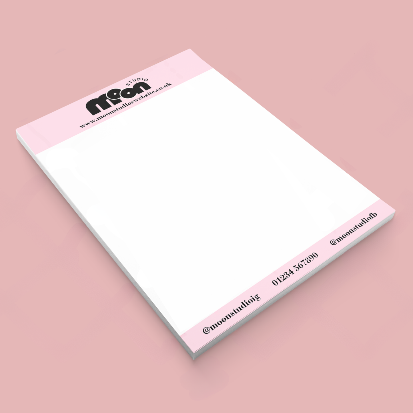 Customised Peel Away Notepad