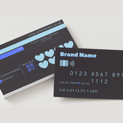 Black & Colour Loyalty Cards