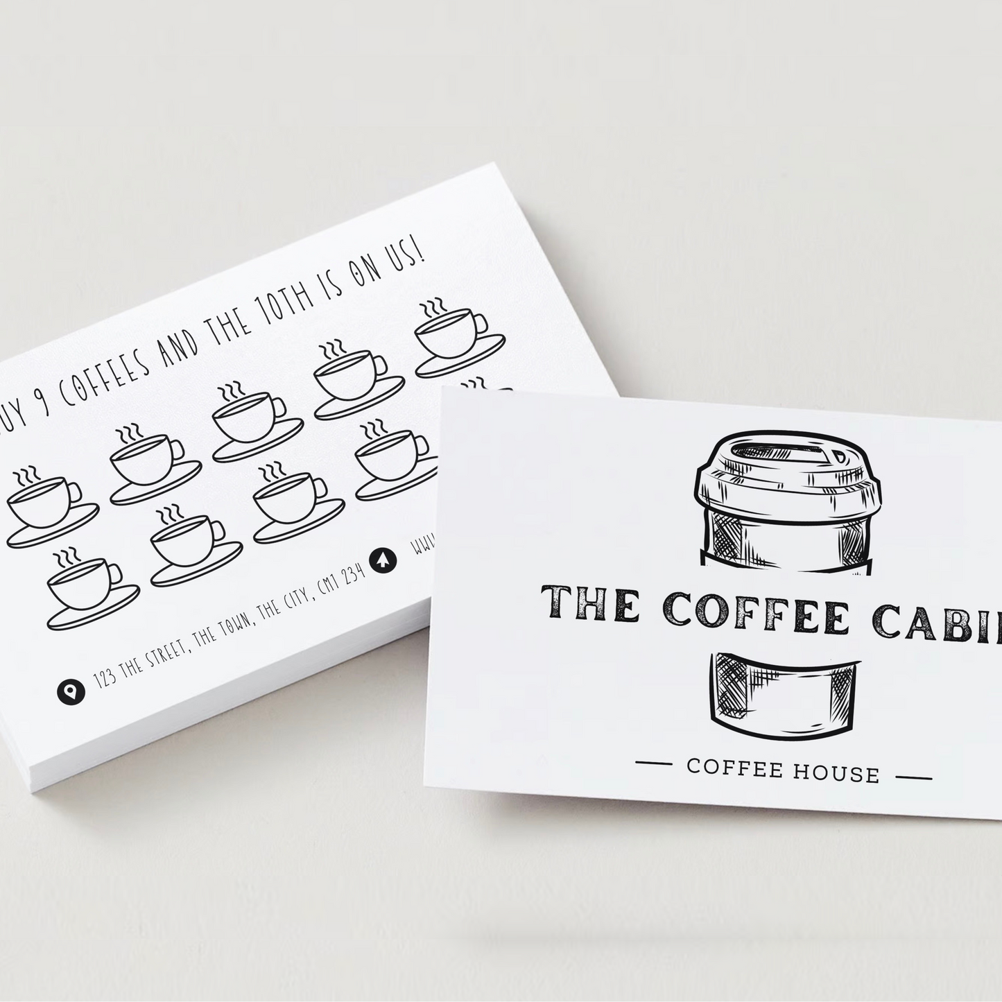 Barista Loyalty Cards