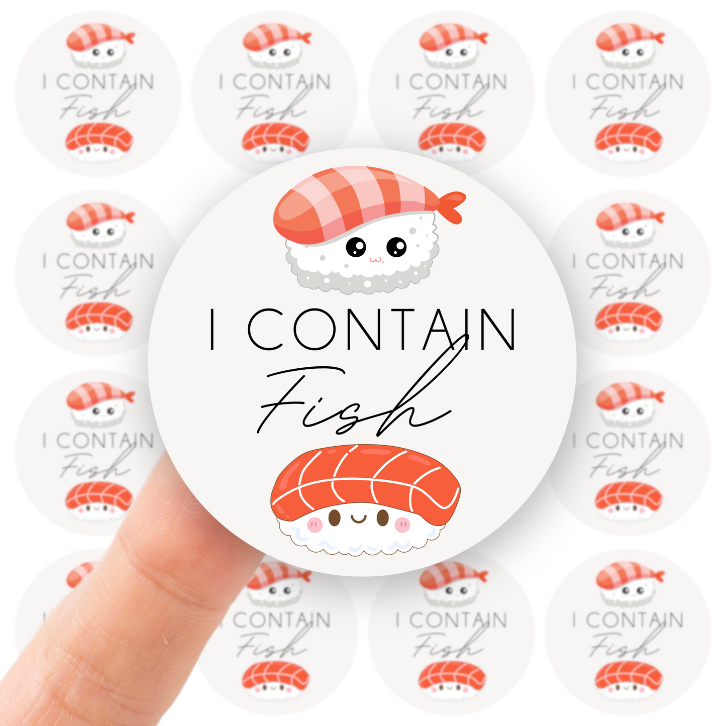 Cute Allergen Stickers