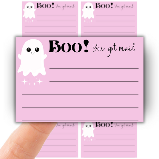 ‘Boo You Got Mail’ Halloween Address Label Stickers