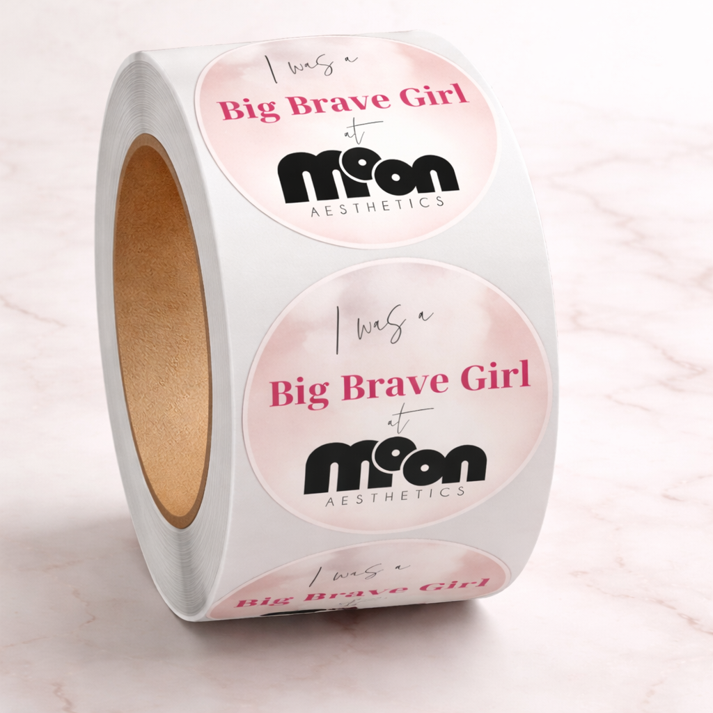 'I was a Brave Girl' Aesthetics Stickers