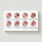 Rose Gold Effect Aftercare Cards