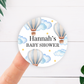 In the Sky Baby Shower Stickers