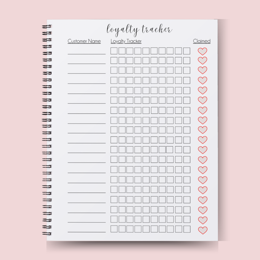 Loyalty Tracker Book