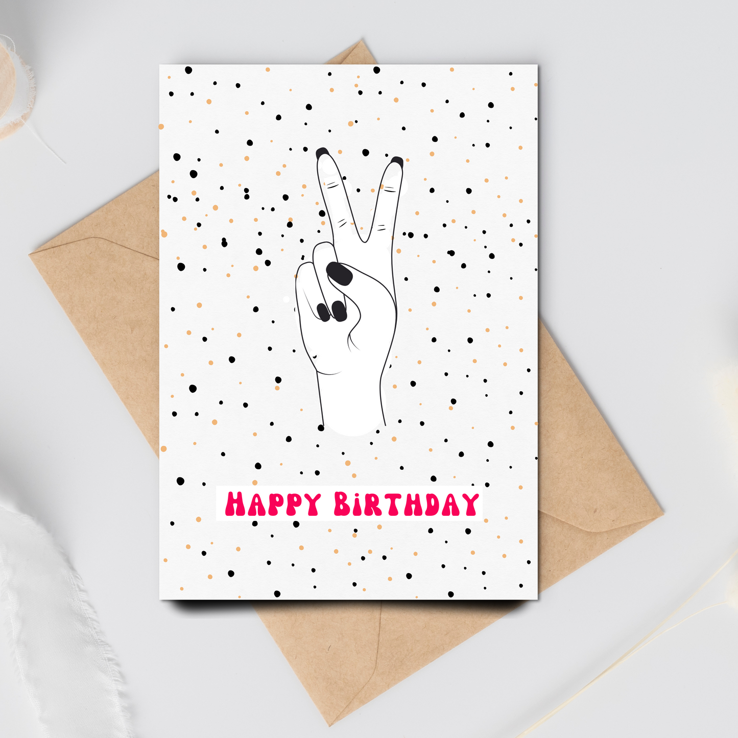 Peace Birthday Card