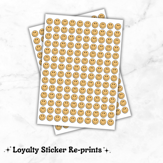 Loyalty Sticker Re-Print