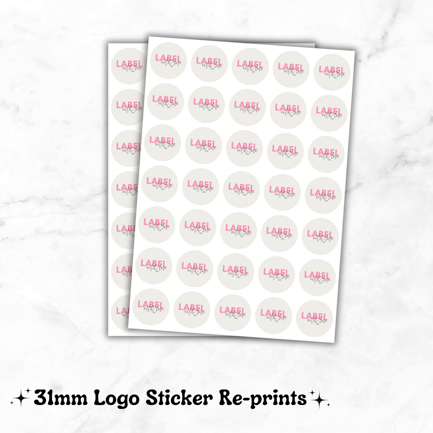 31mm Logo Sticker Re-Print