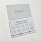 Cute Heart Style Loyalty Cards