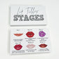 Lip Filler Stages Aftercare Card