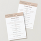 Single sided customisable leaflets