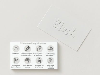 Blush Aftercare Card