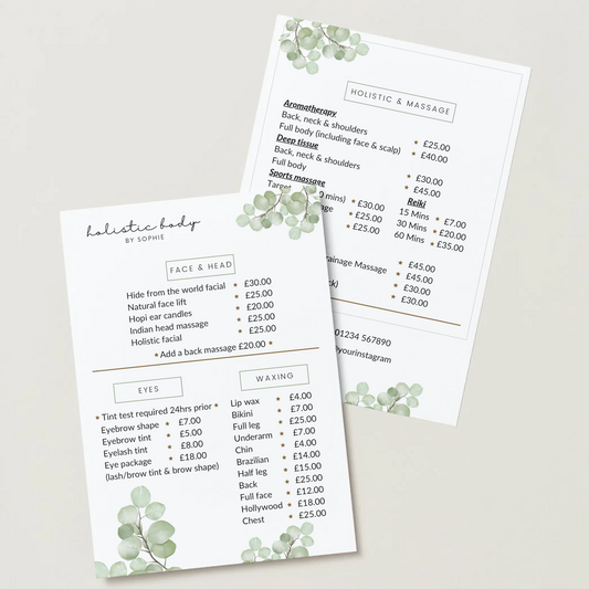 Eucalyptus Price Lists