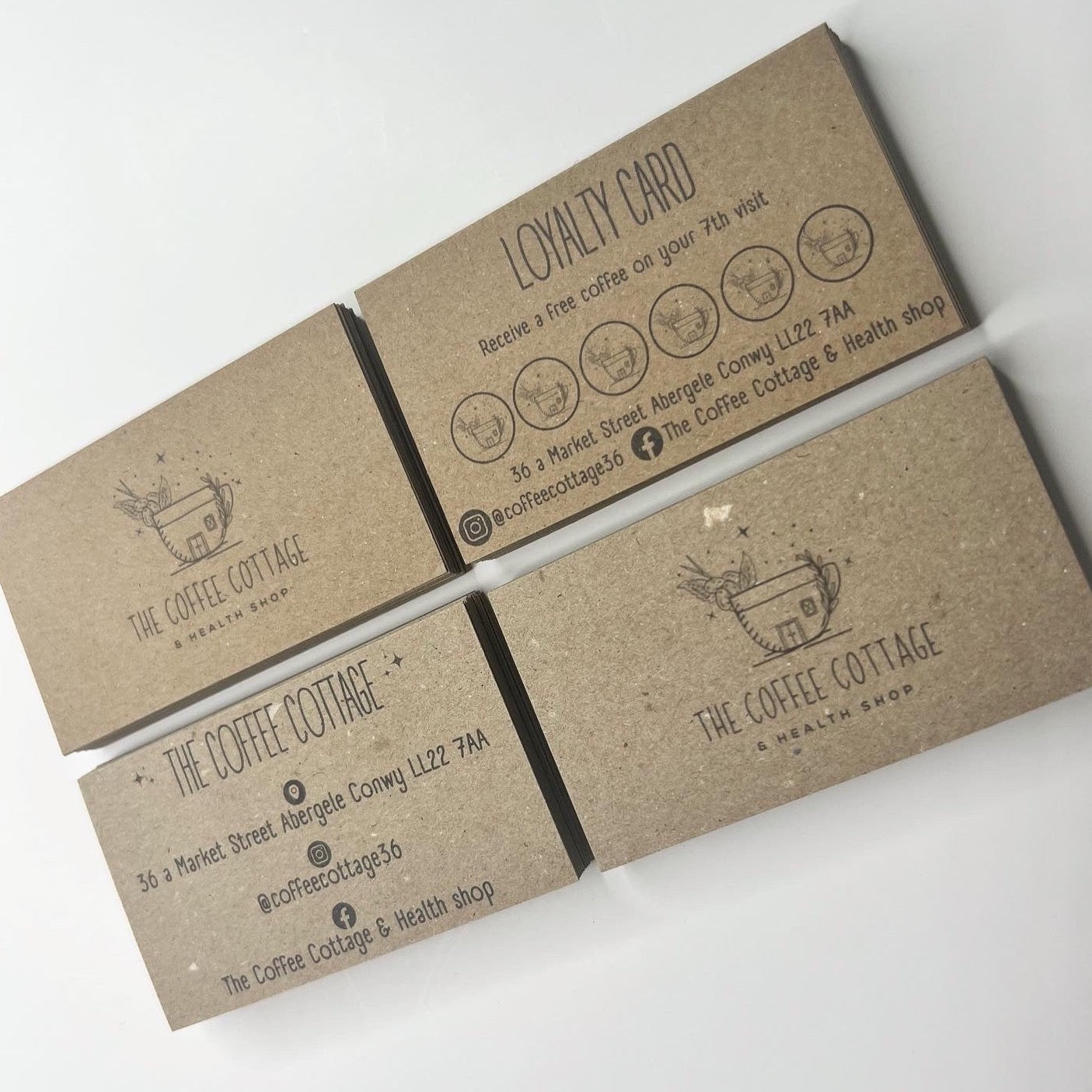 Recycled Kraft Business Cards