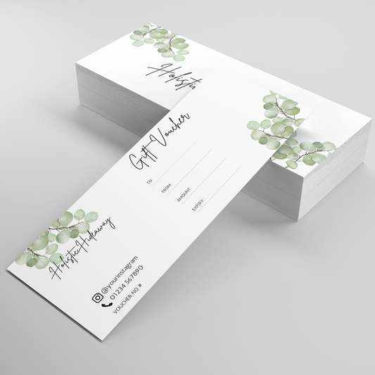 Botanical Gift Vouchers