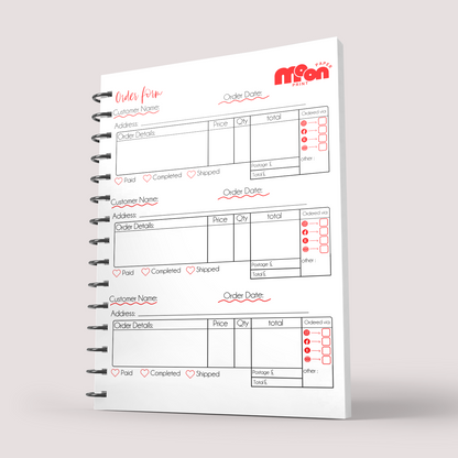 Business Order Book With Sales Map