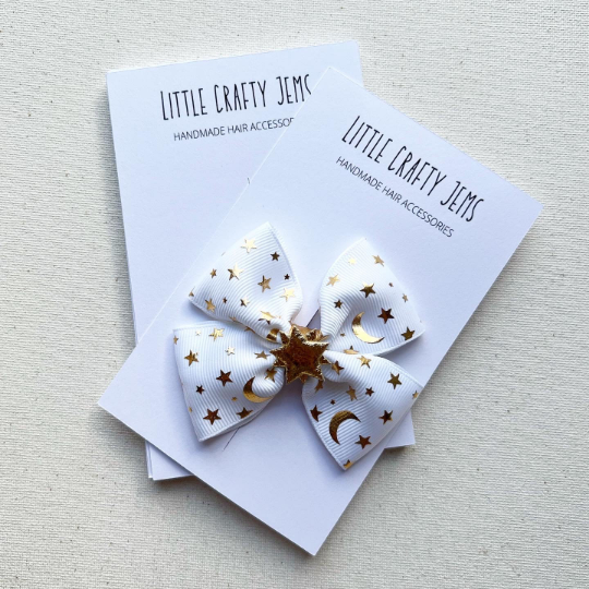 Customisable Hair bow display cards