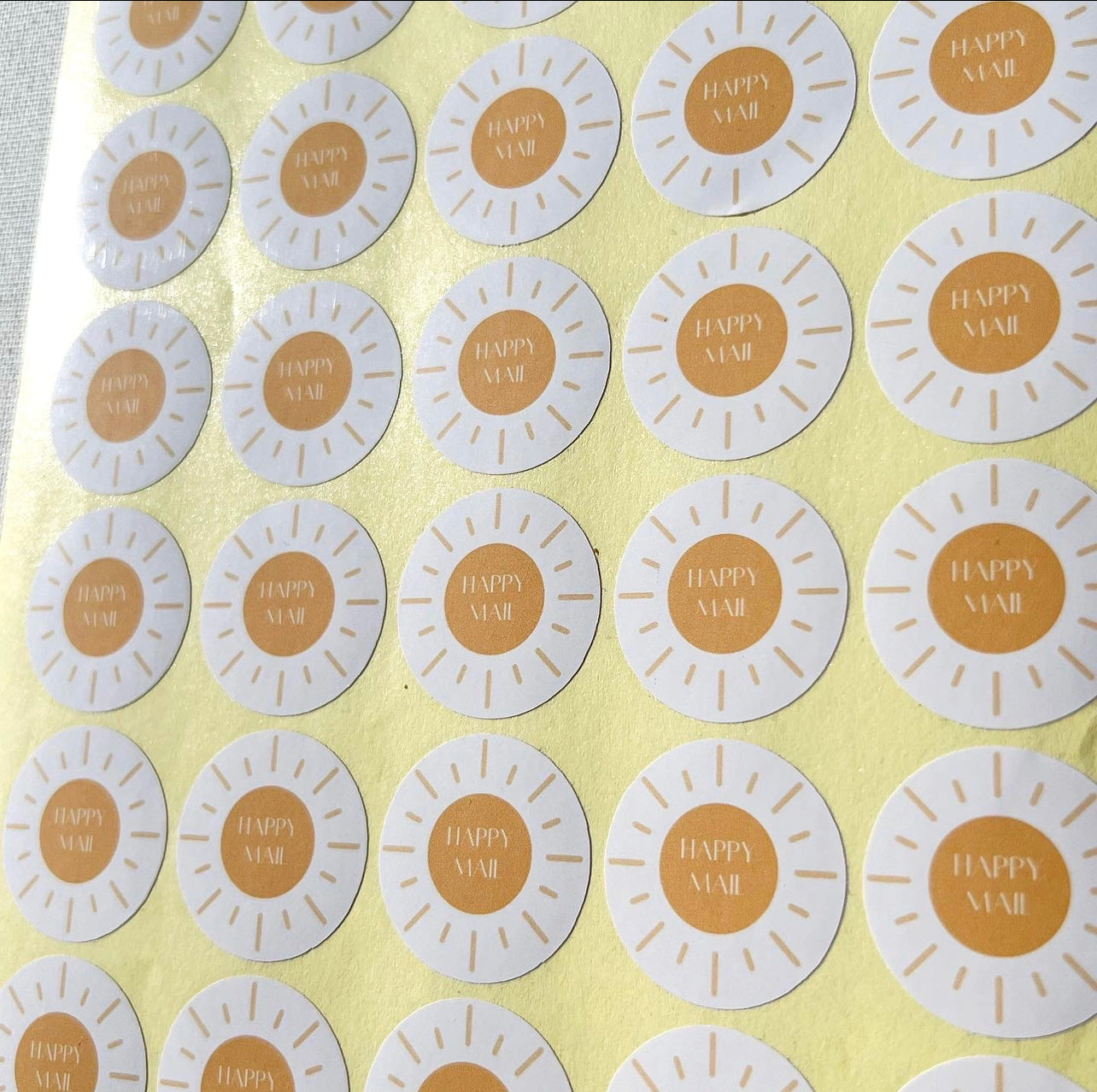 Sunshine Happy Mail Stickers