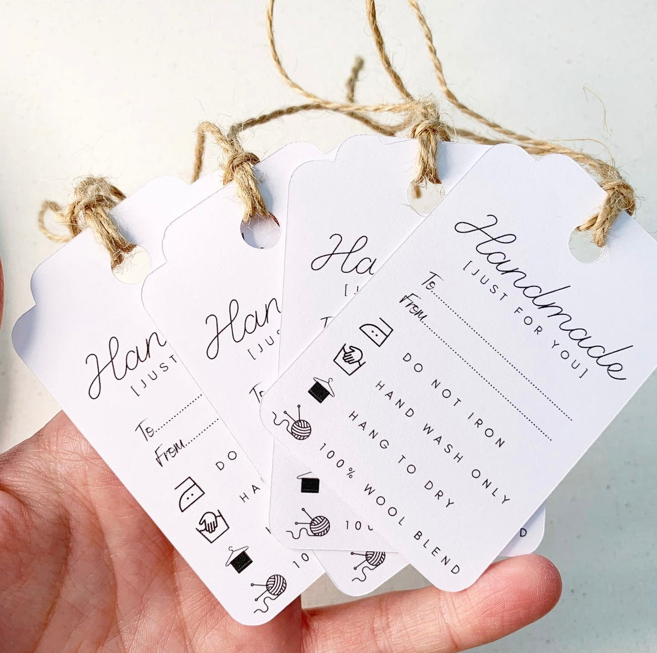 Handmade Item Swing Tags