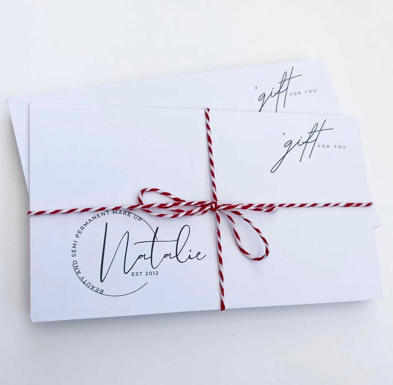 Marble Gift Vouchers With Matching Logo Envelopes