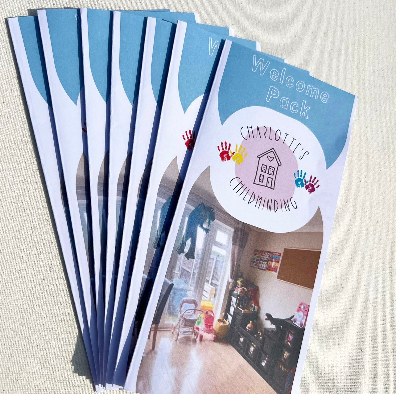 Tri-fold leaflets