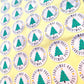 Christmas Post Stickers