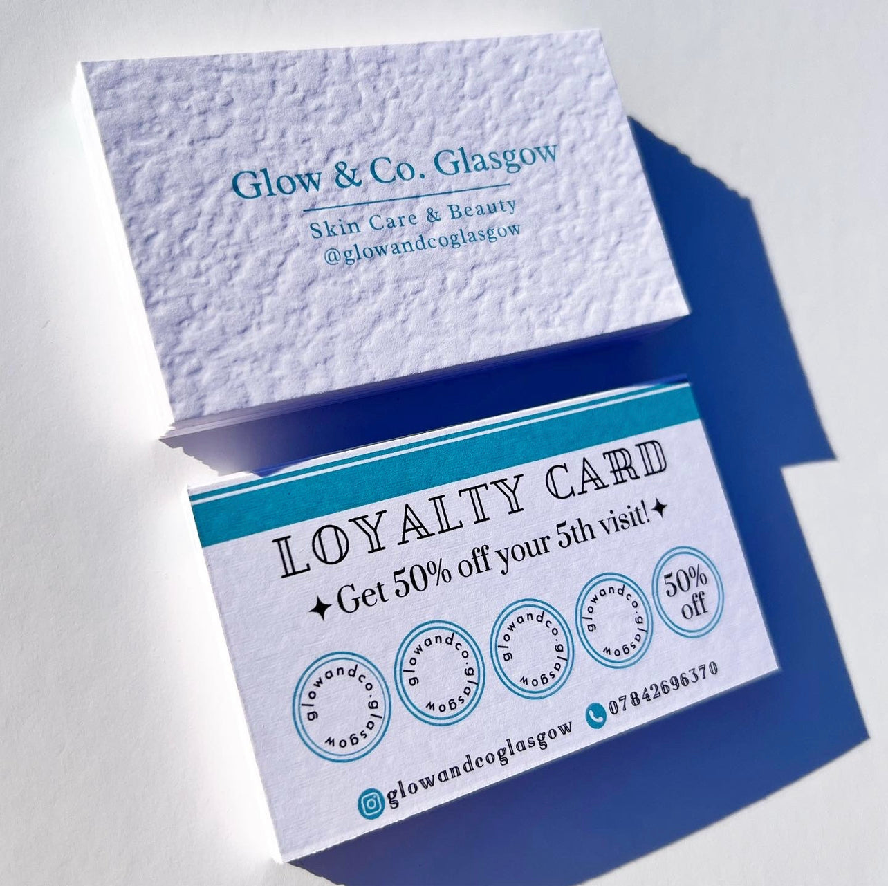 Fresh Stripe Loyalty Cards