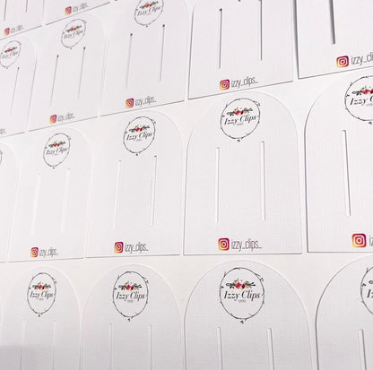 Arch Hair Accessory Display Cards