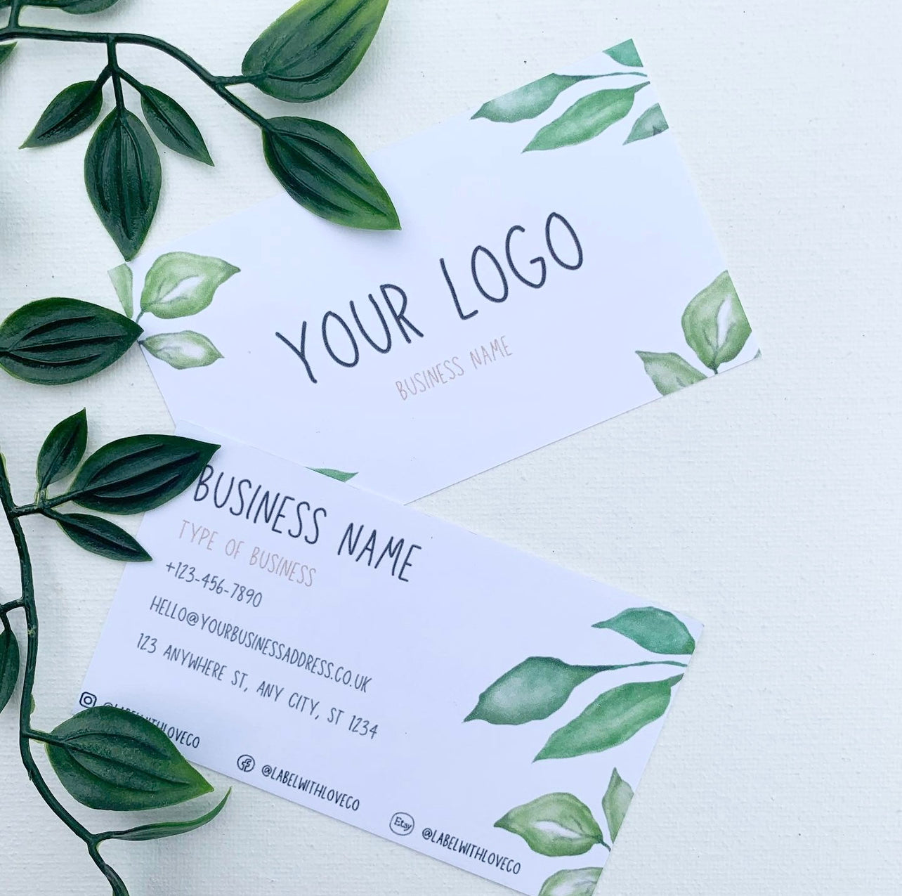 Botanical Business Card