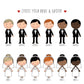 Customised children’s wedding activity packs