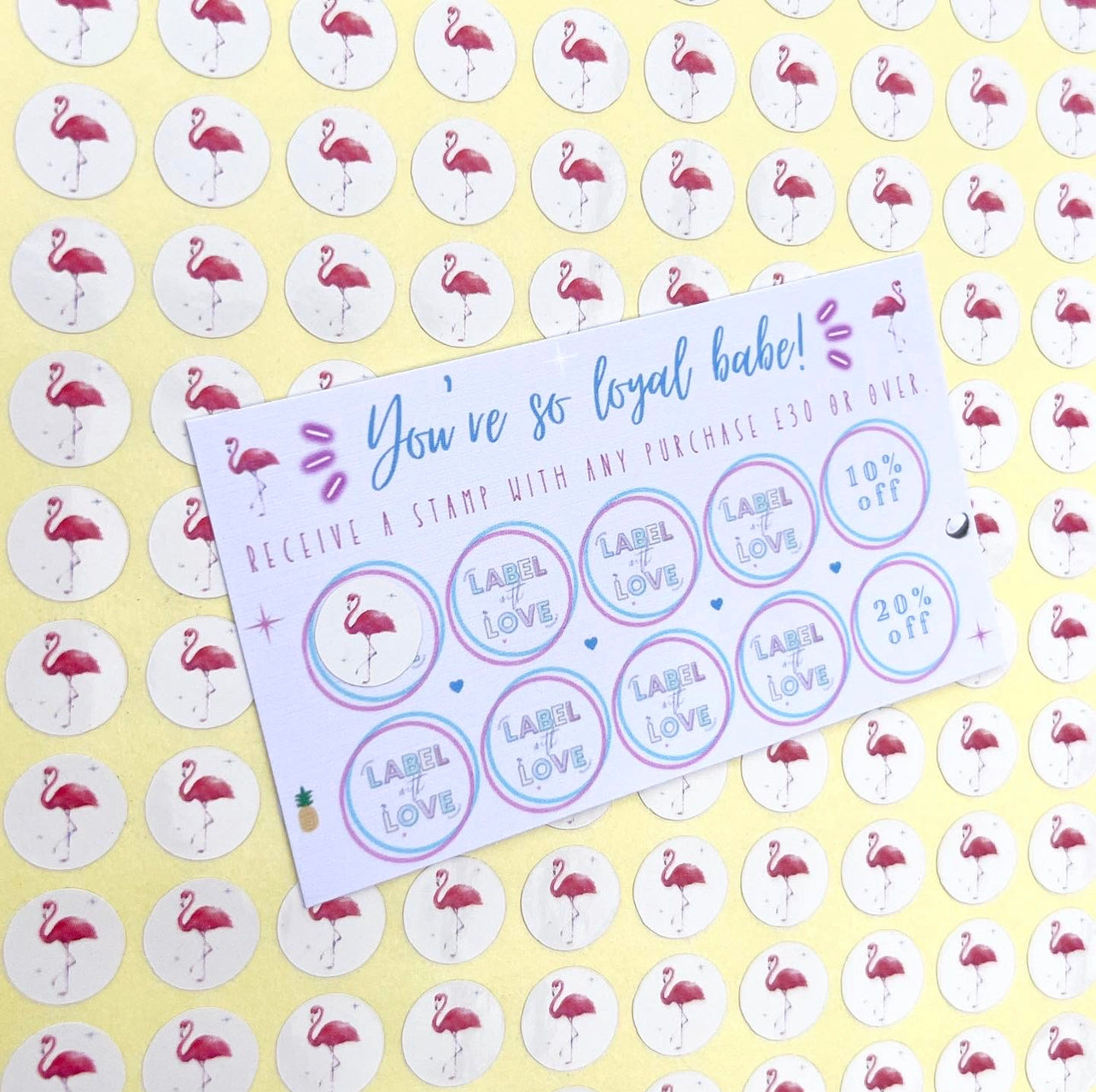 Flamingo Loyalty Cards