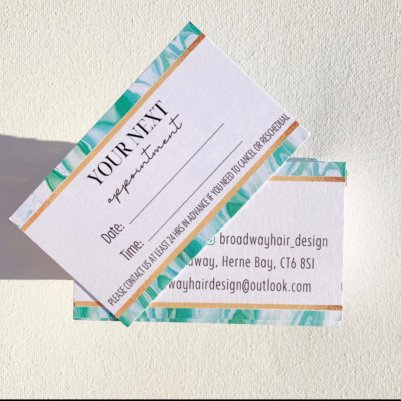 Business Appointment Cards