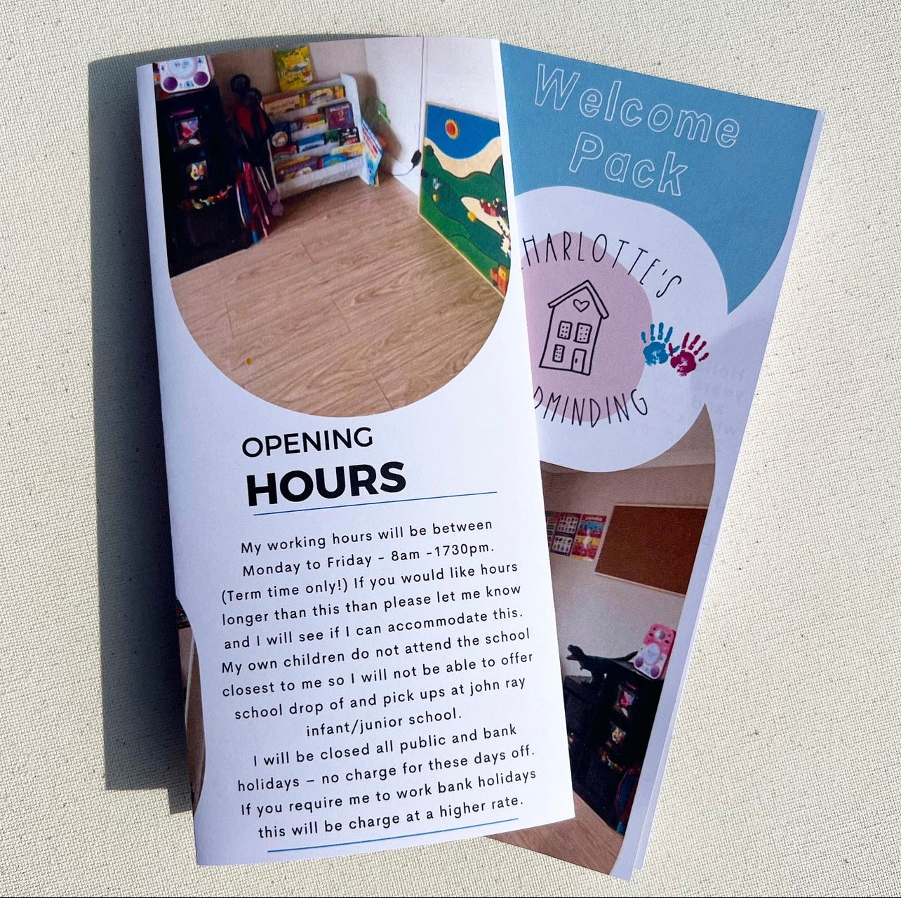 Tri-fold leaflets