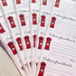 Postman please delivery address sticker labels