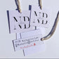 Business Clothing Tags
